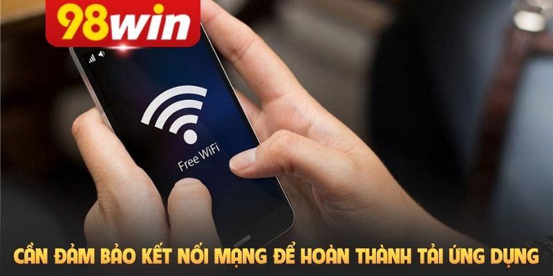 Cần đảm bảo kết nối mạng để hoàn thành tải ứng dụng