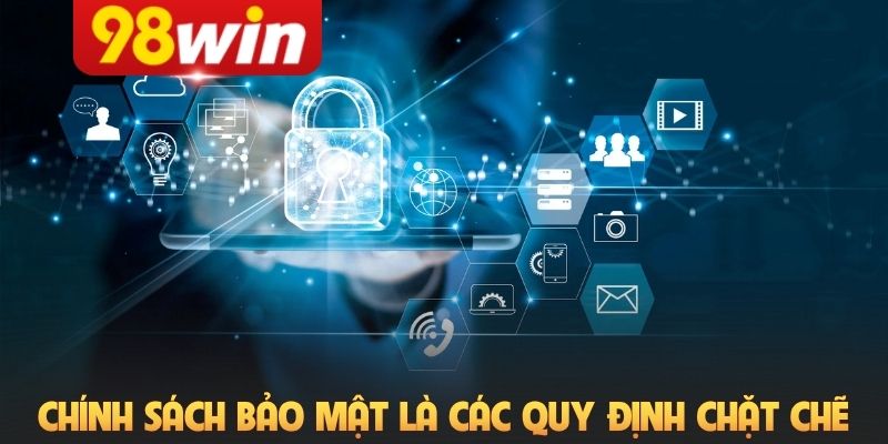 Chính sách bảo mật 98Win là các quy định chặt chẽ
