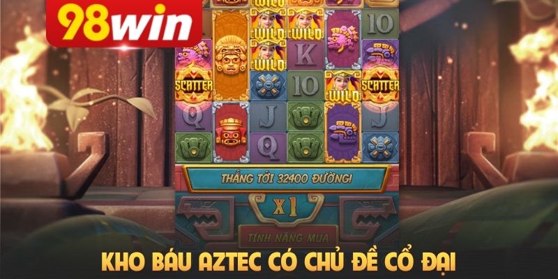Kho báu AZtec có chủ đề cổ đại