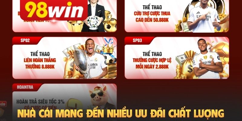 Nhà cái mang đến nhiều ưu đãi chất lượng