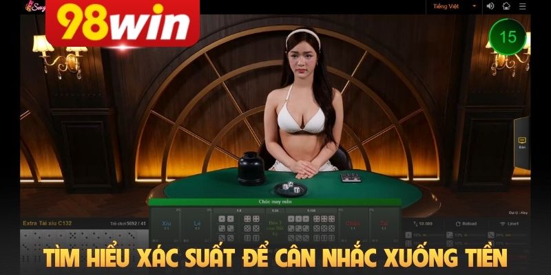 Tìm hiểu xác suất xuất hiện để cân nhắc xuống tiền